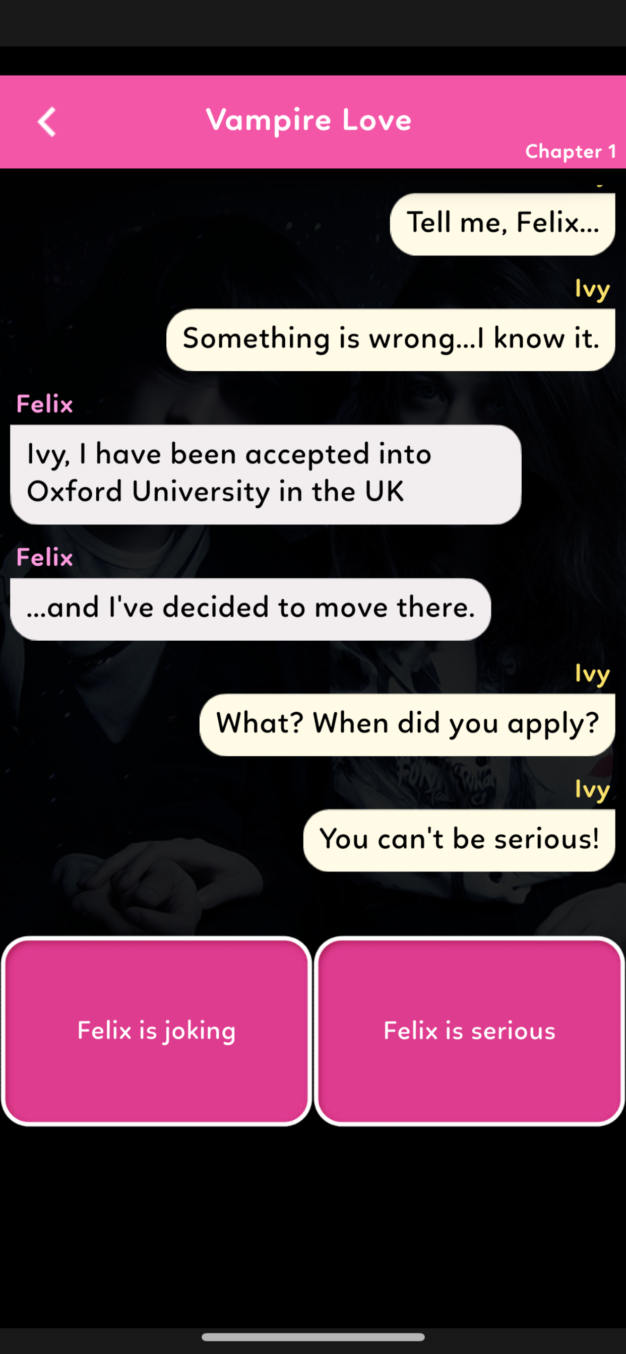 Love Chat Interactive Stories