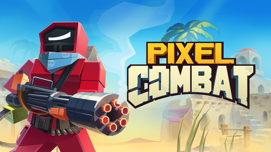 #1. Pixel Combat: Zombie Games 3-D (iOS) Bởi: Stanislav Mikhelson
