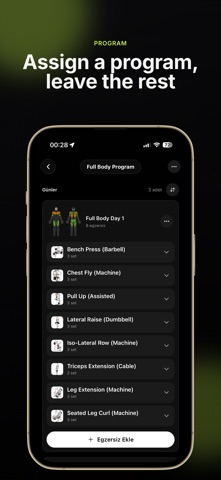 SONSET: Gym Tracker iPhone screenshot