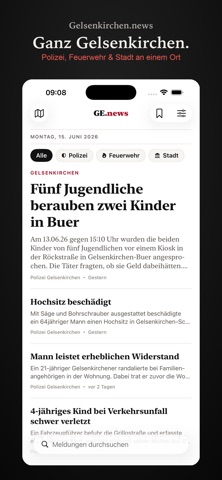 Gelsenkirchen.news screenshot