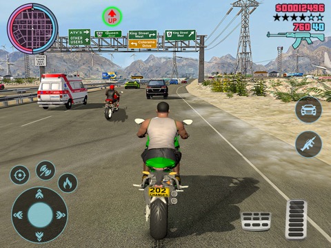 Police Simulator Cop Bike Gameのおすすめ画像1