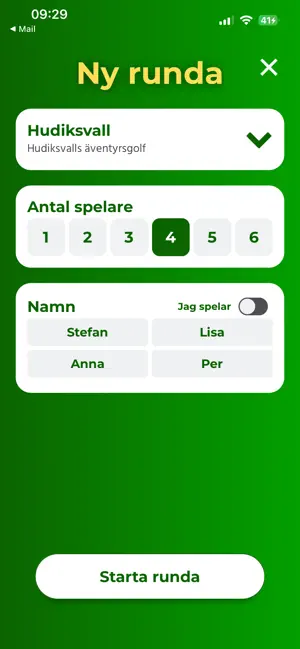 Puttwise iPhone screenshot 2
