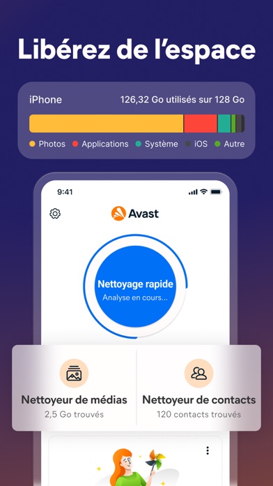 Screenshot #1 pour Avast Cleanup – Nettoyeur
