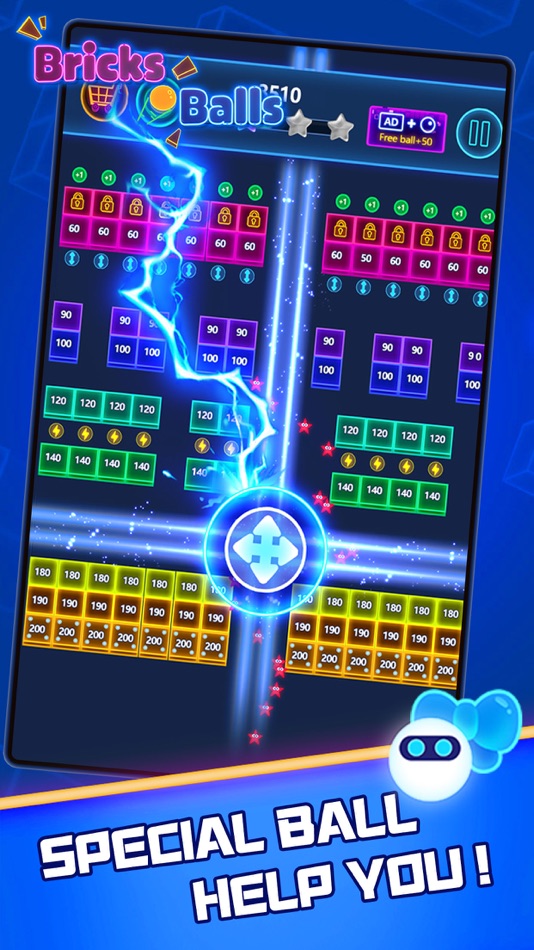 #2. Bricks Balls Master (iOS) Bởi: 辉平 谢