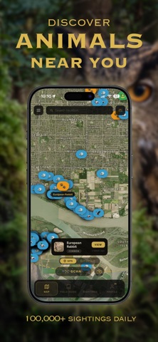 WildMap Tracker iPhone screenshot