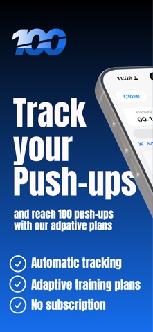 PushUp100: Push-up Tracker Screenshot 1 of 5