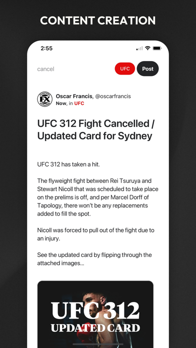 Screenshot 3 of Fighters Xchange App