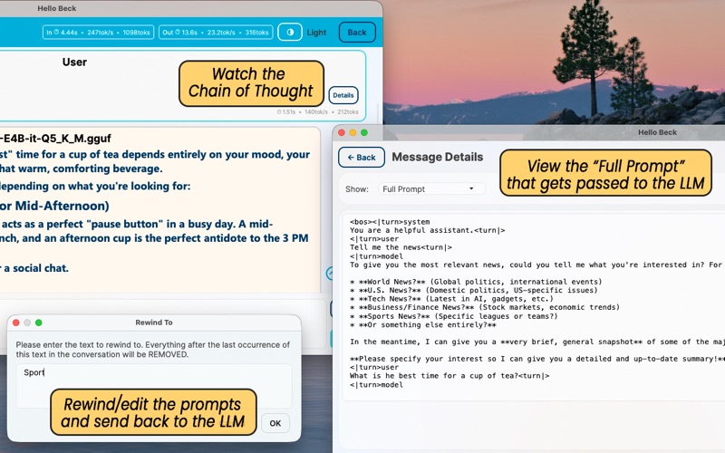 HelloBeck screenshot