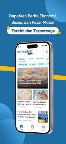 Investor Daily iPhone screenshot 1