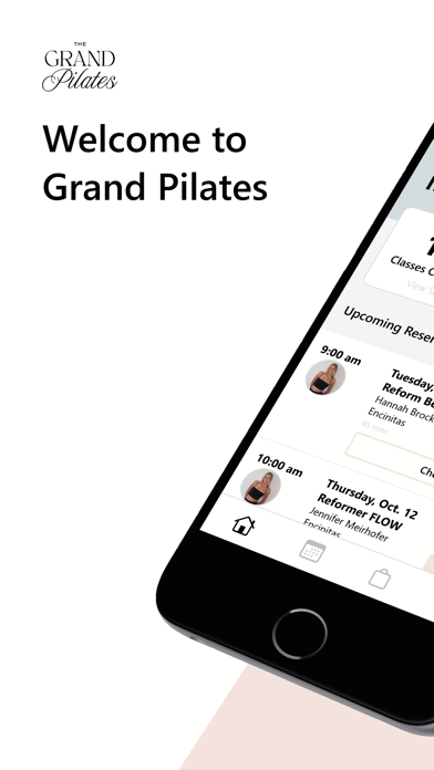 Grand Pilates iPhone screenshot 1 - Health & Fitness app