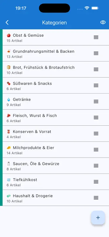 Zelistix - Einkaufsliste screenshot 4 of 7