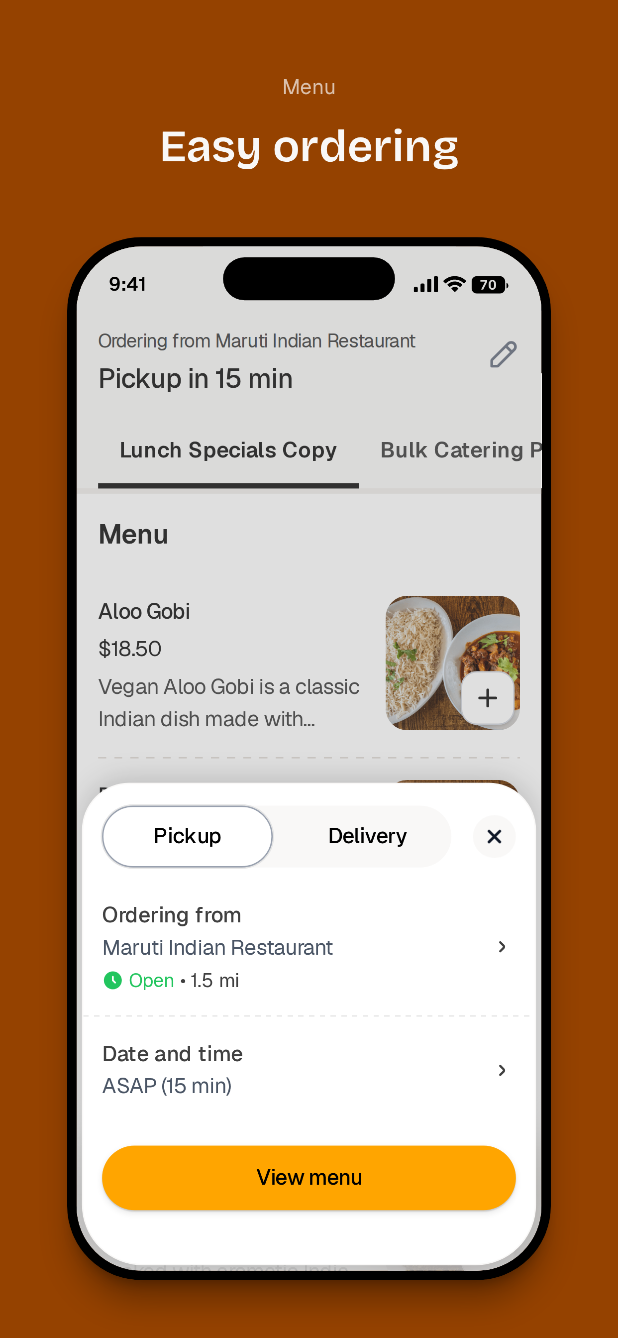 Maruti Indian Restaurant screenshot 3