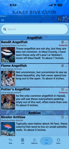 Maui Dive Guide Screenshot 9 of 10