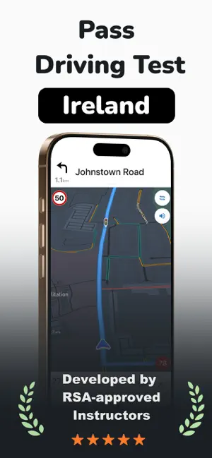 Driving Test Routes Ireland screenshot 1