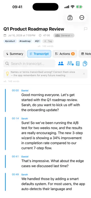 Sotto: Private Meeting Notes screenshot 3