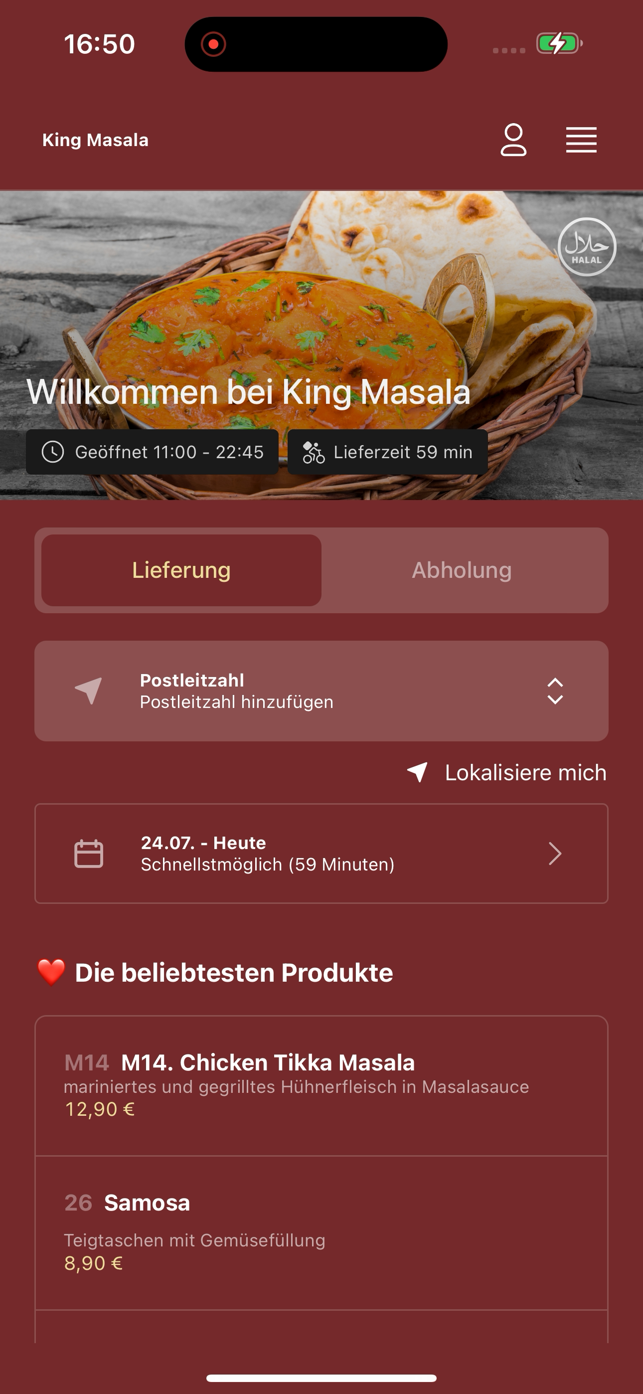 King Masala Augsburg screenshot 5