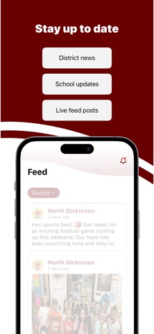 North Dickinson iPhone screenshot