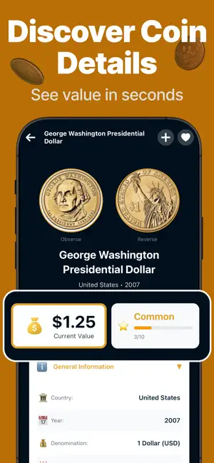 Coin Identifier: Value & Scan screenshot 2