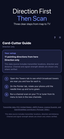 TV Antenna Pointer & Towers Screenshot 3 of 3