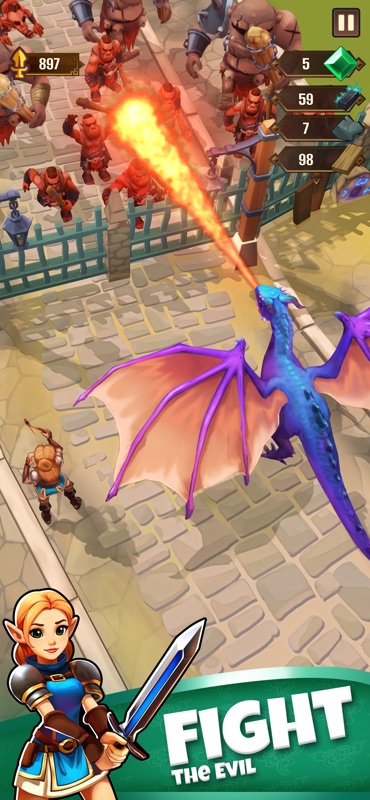 Elvenrage: Fight & Survive screenshot 2