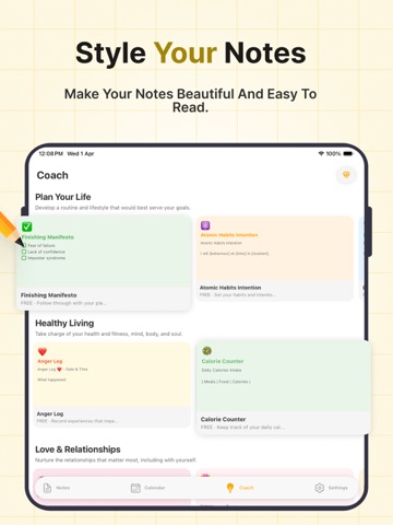 Notepad - Daily Notes Reminder