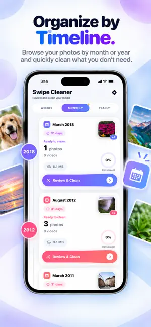 Swipe to Delete・Photo Cleaner screenshot 3