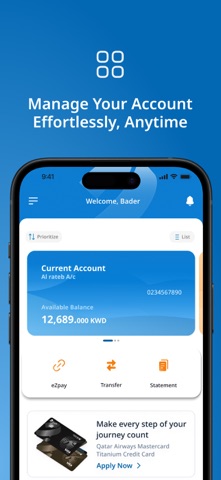 Burgan Bank screenshot