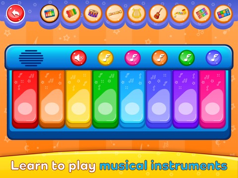 Baby Piano: Fun Toddler Gamesのおすすめ画像1