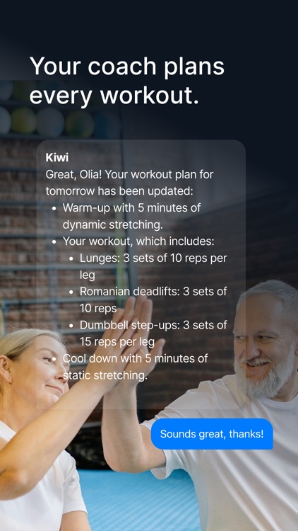 Kiwi: Workouts & Calories