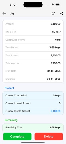 Interest Calculator: Finance Screenshot 8 of 8