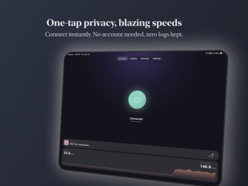 Elleven VPN unlimited iPad screenshot