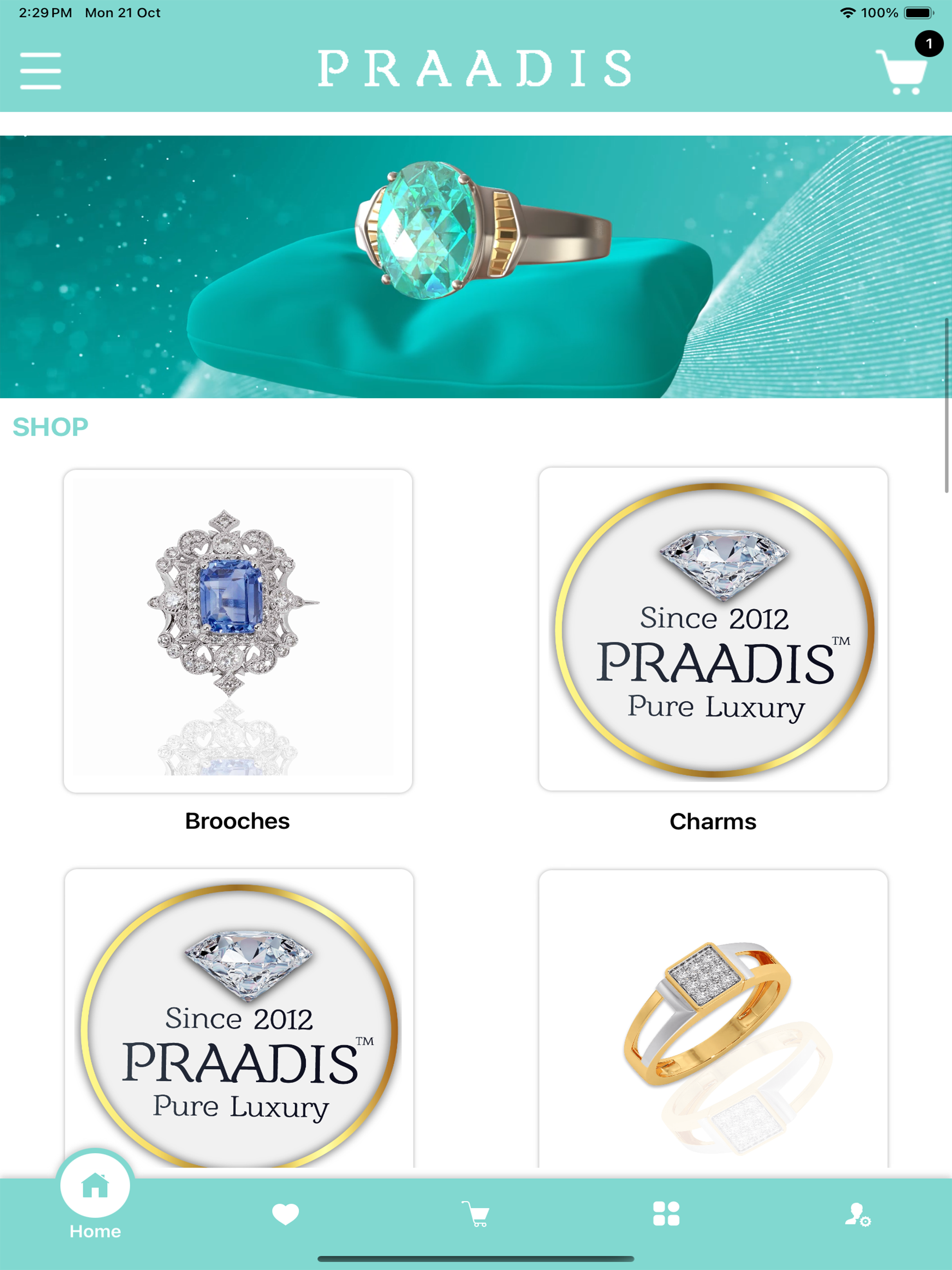 Praadis Jewellery USA screenshot 11
