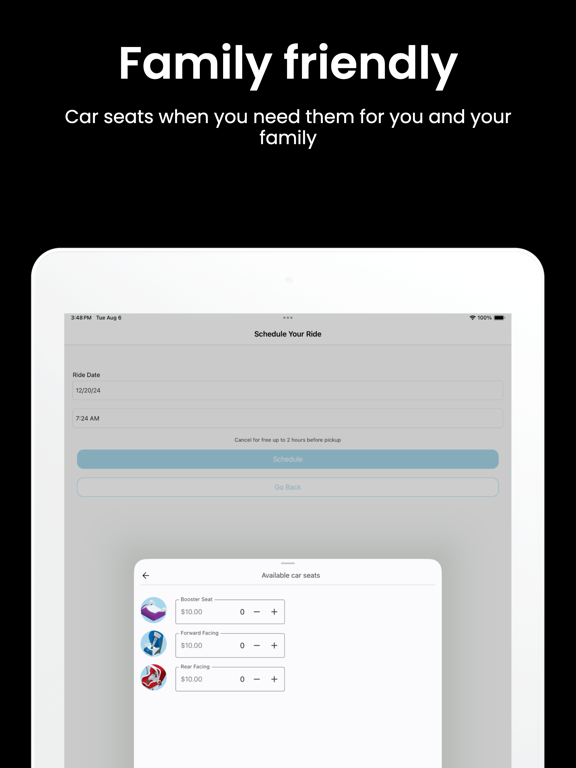She Drives Rideshare iPad screenshot 6 - Travel app