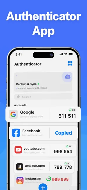 Authenticator App : 2FA & MFA screenshot 1
