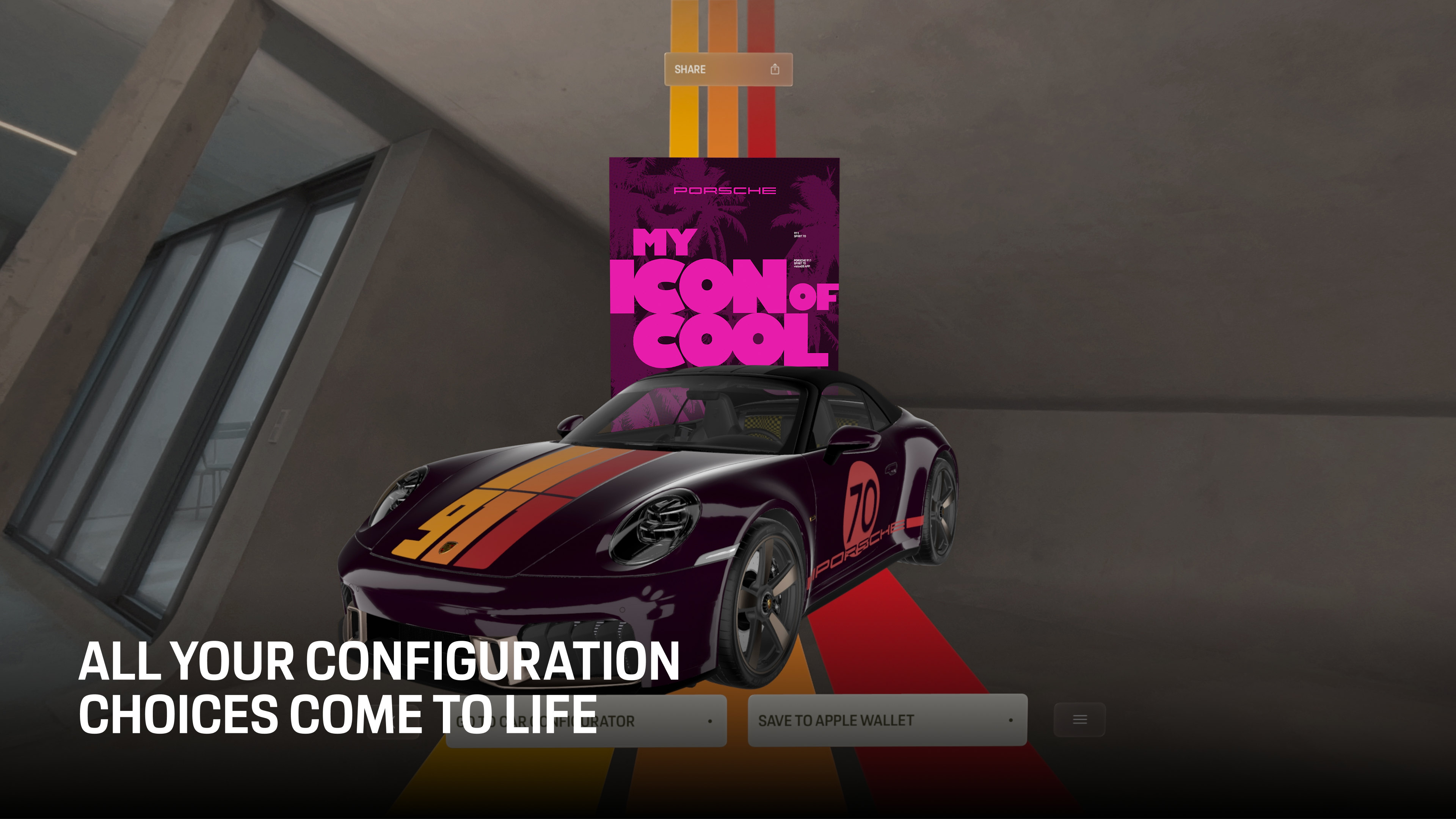 Porsche 911 Spirit 70 App screenshot 5