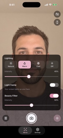 Glamirror – Beauty Mirror screenshot 2