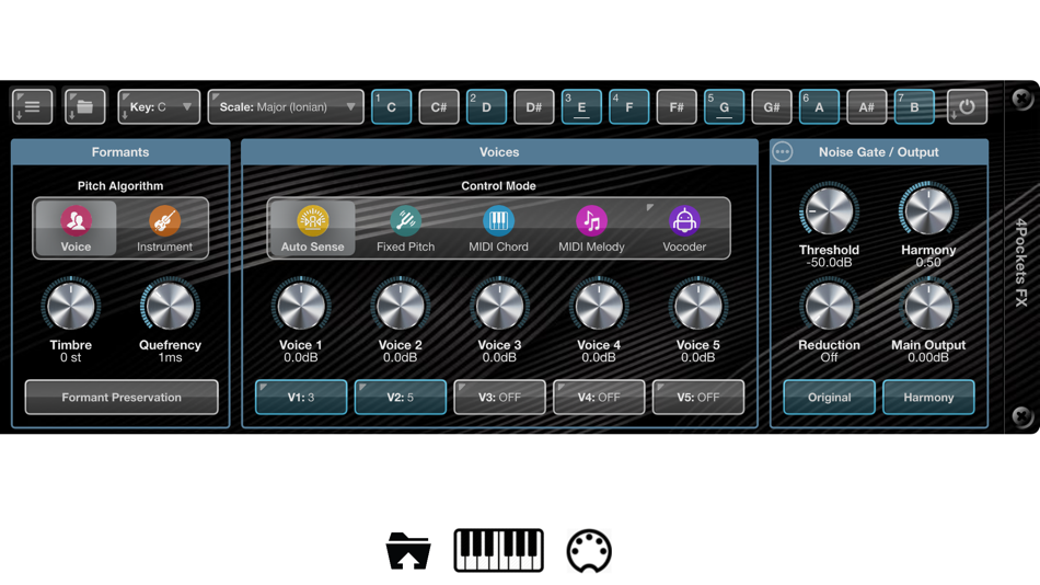 #1. MeloVox - Vocal Harmony (iOS) Podle: 4Pockets.com
