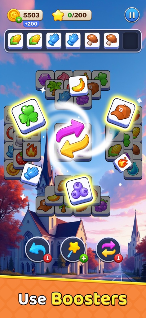 Tile Burst - Match Puzzle - Learn how powerful in-game boosters and strategic tile manipulation can assist in clearing complex board configurations.