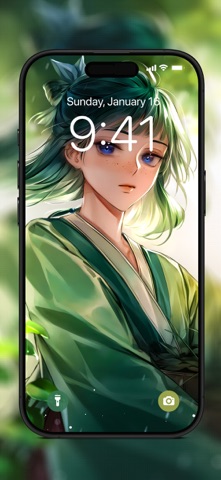 Anime girl wallpapers HD iPhone screenshot