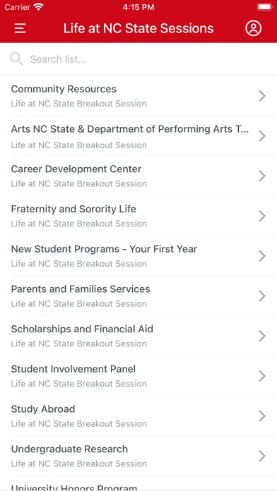 Screenshot #3 pour NC State University Guides