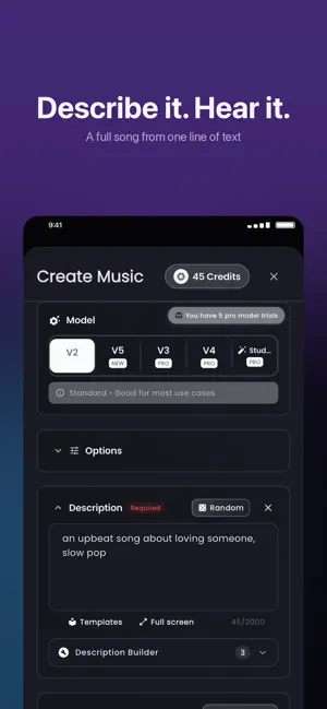 MuseMify - AI Music Creator screenshot 1
