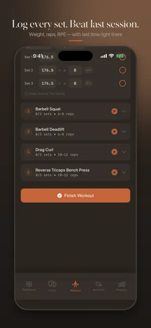 Liftrr: AI Gym Coach & Planner screenshot 2