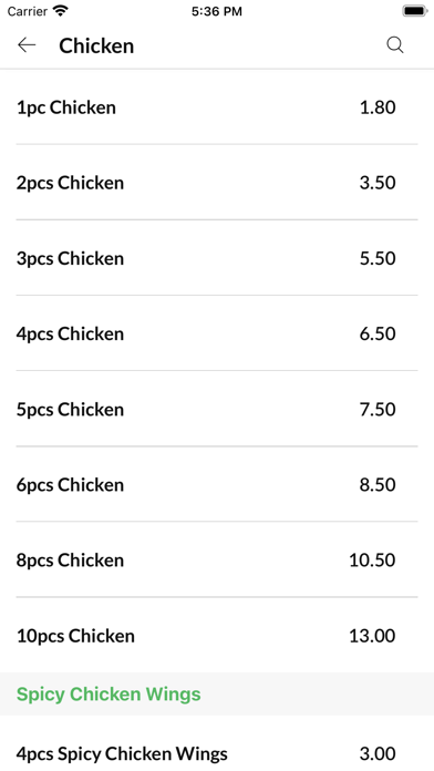 USA Chicken And Pizza Witney Screenshot