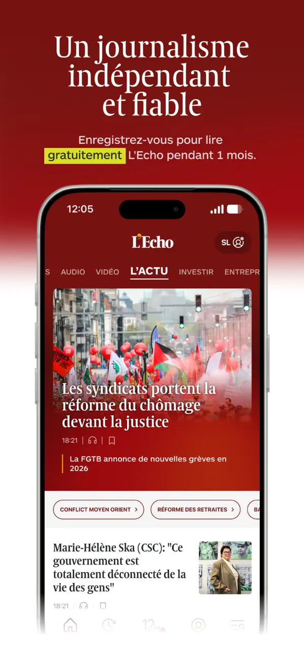Screenshot #1 pour L'Echo