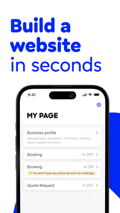 FreeWeb - Website Builder screenshot 1