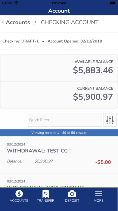 Thiokol Elkton FCU Member.Net Screenshot