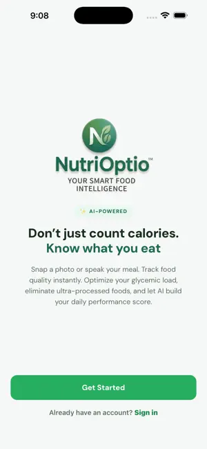 NutriOptio: Glycemic Index screenshot 1