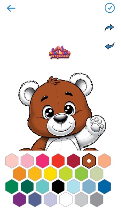 Screenshot #1 pour Nana Ana's Playhouse Coloring