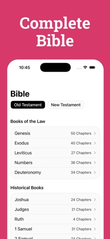 Bible Chat & Calendar 2026 iPhone screenshot