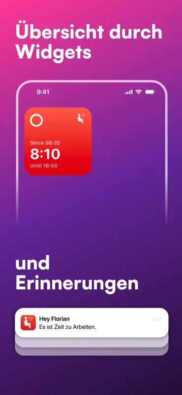 WorkTimes Arbeitszeiterfassung screenshot 4 of 9